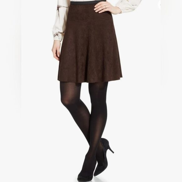 Karen Kane, Women's Faux-Suede Panel Skirt, Size Small, NWOT - Picture 1 of 7